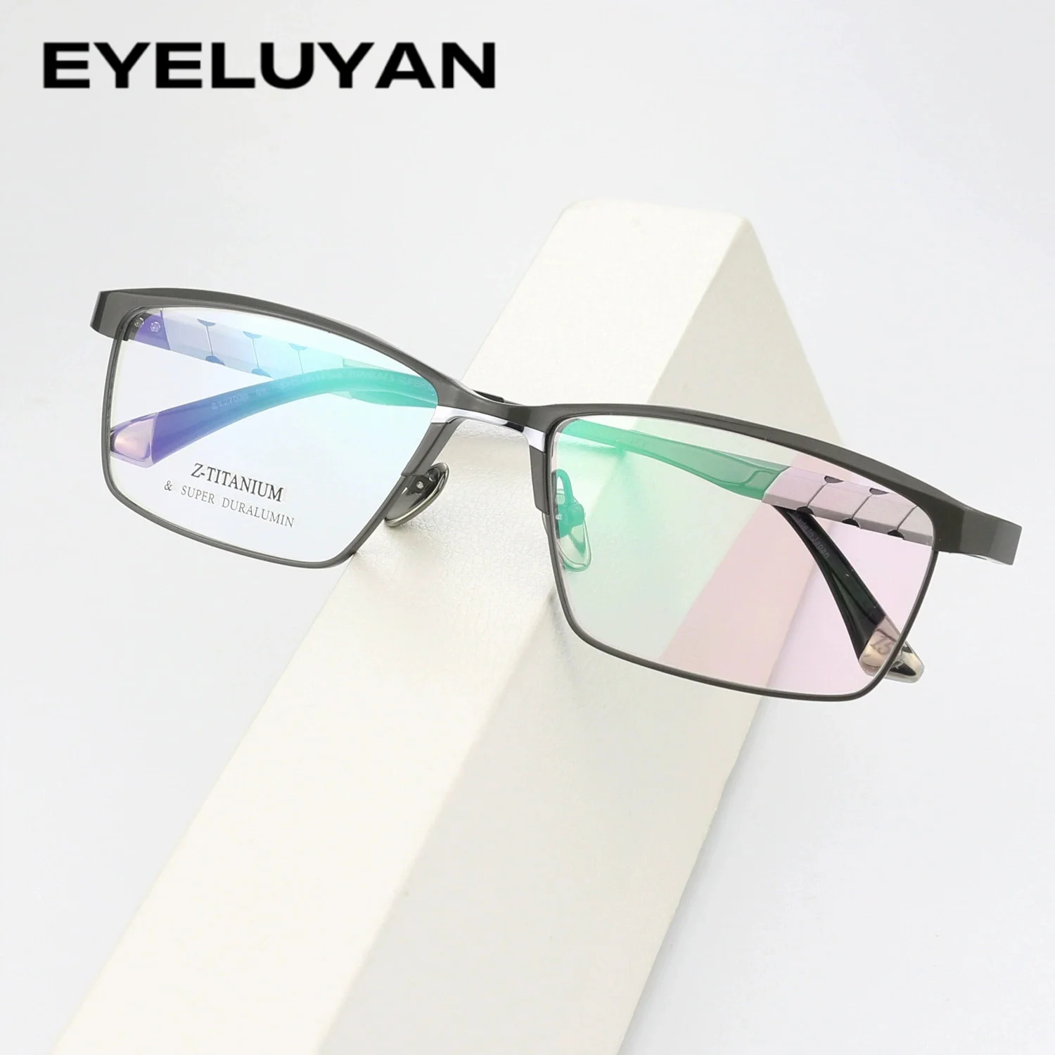 ELECCION Super Duralumin Titanium Glasses Frame Men Japanese Brand Design Full Rim Square Eyeglasses Ultralight Japanese Eyewear