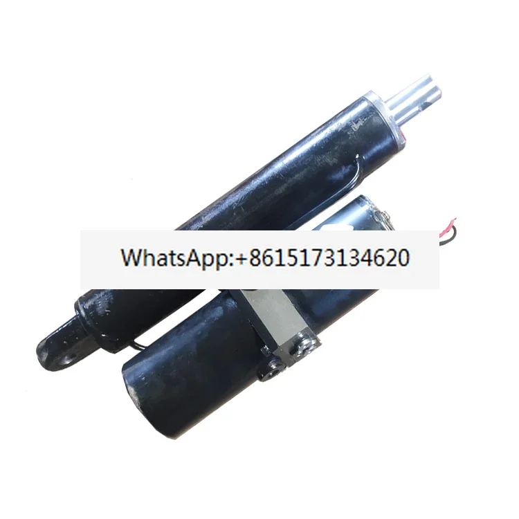 DC 48V electric hydraulic push rod small integrated lifting self-unloading hydraulic jack push-pull two-way cylinder