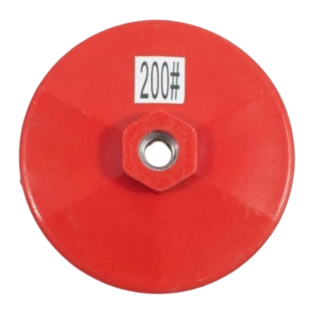 

3 шт., 80 мм, влажная и сухая полировальная подушечка с опорной пластиной 50 # 100 # 200 # Шлифовальный круг для угловой шлифовальной машины, инструменты для камня, бетона, мрамора