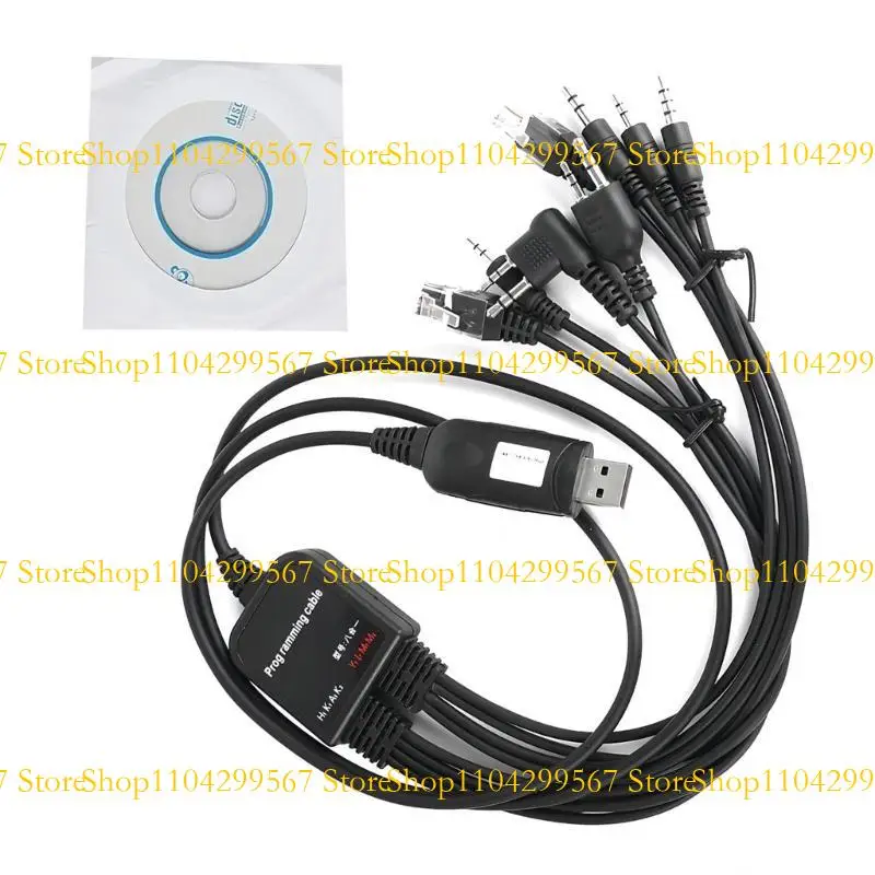 

CS1W Walkie Talkie Computer USB Programming Cable Two Way Radio Accessories