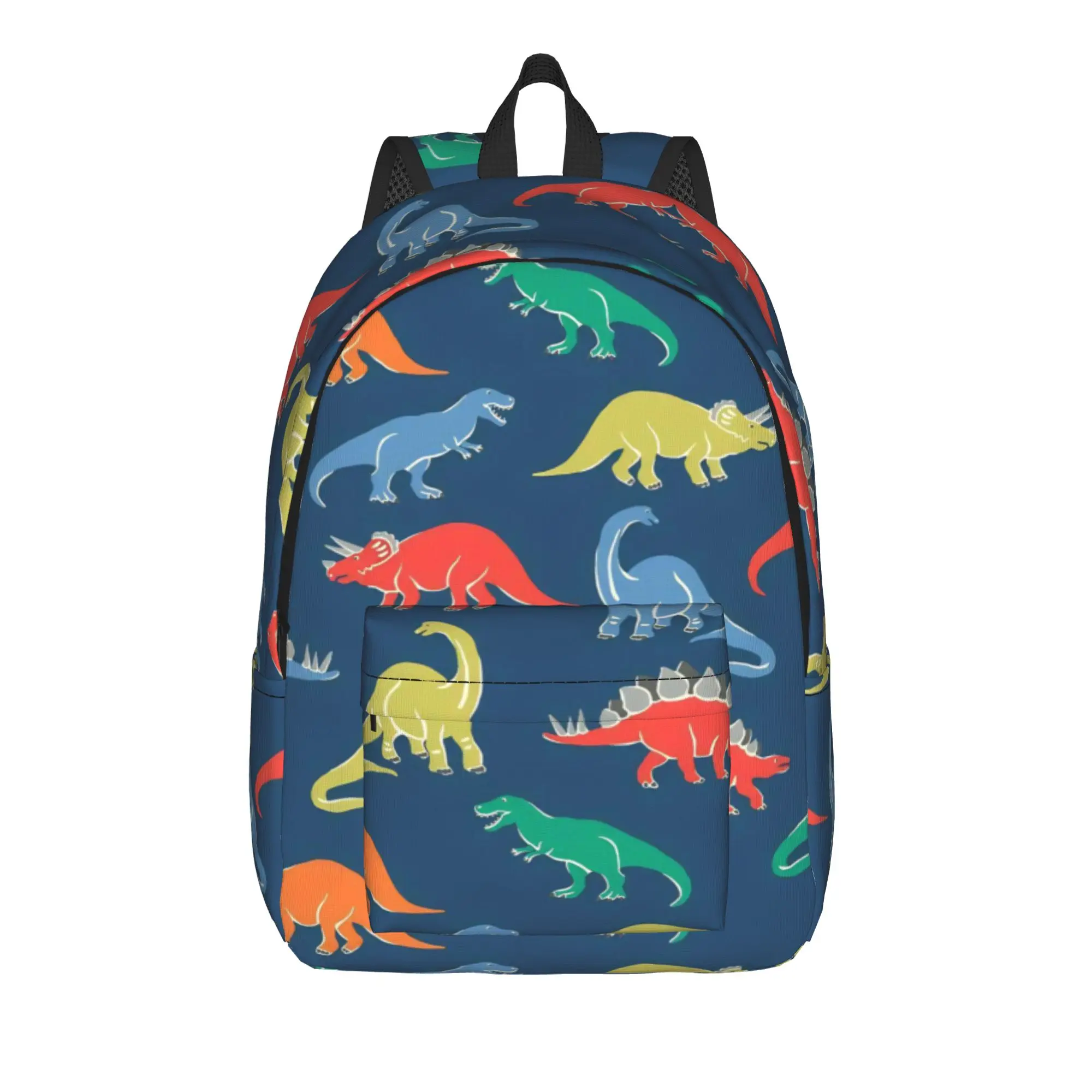 Retro Dinosaur Silhouette Backpack  Cool Backpacks Women Daily Print School Bags Custom Rucksack