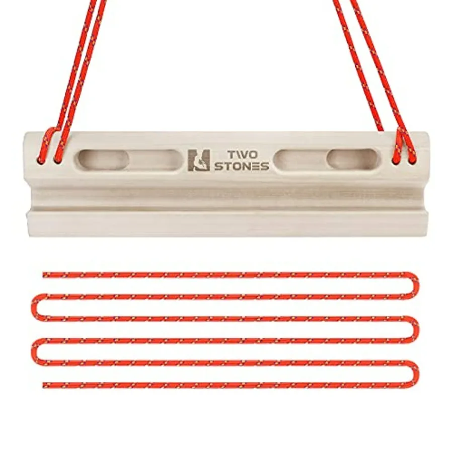 لوحة أصابع محمولة للتدريب على تسلق الصخور مع حواف وجيوب مدمجة مثالية لقوة الإصبع في الأماكن المغلقة والخارجية #2