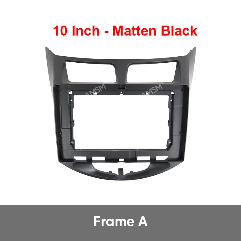 Car Radio Fascia Frame For HYUNDAI VERNA 2011-2016 Car DVD Mounting Installation Frame GPS Panel Dash Android Multimedia Cable view 4