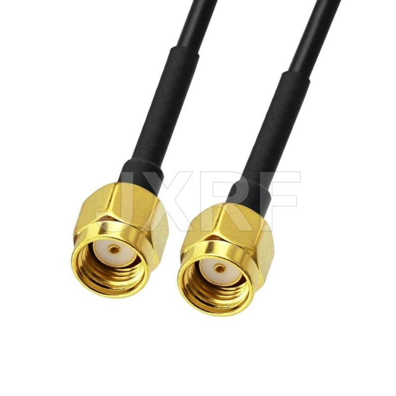 SMA Stecker RP SMA Stecker Auf RP SMA Stecker SMA Weibliche RG174 Koaxialkabel Verlängerung Kabel Kupfer Feeder Draht Für WIFI 3G 4G Antenne