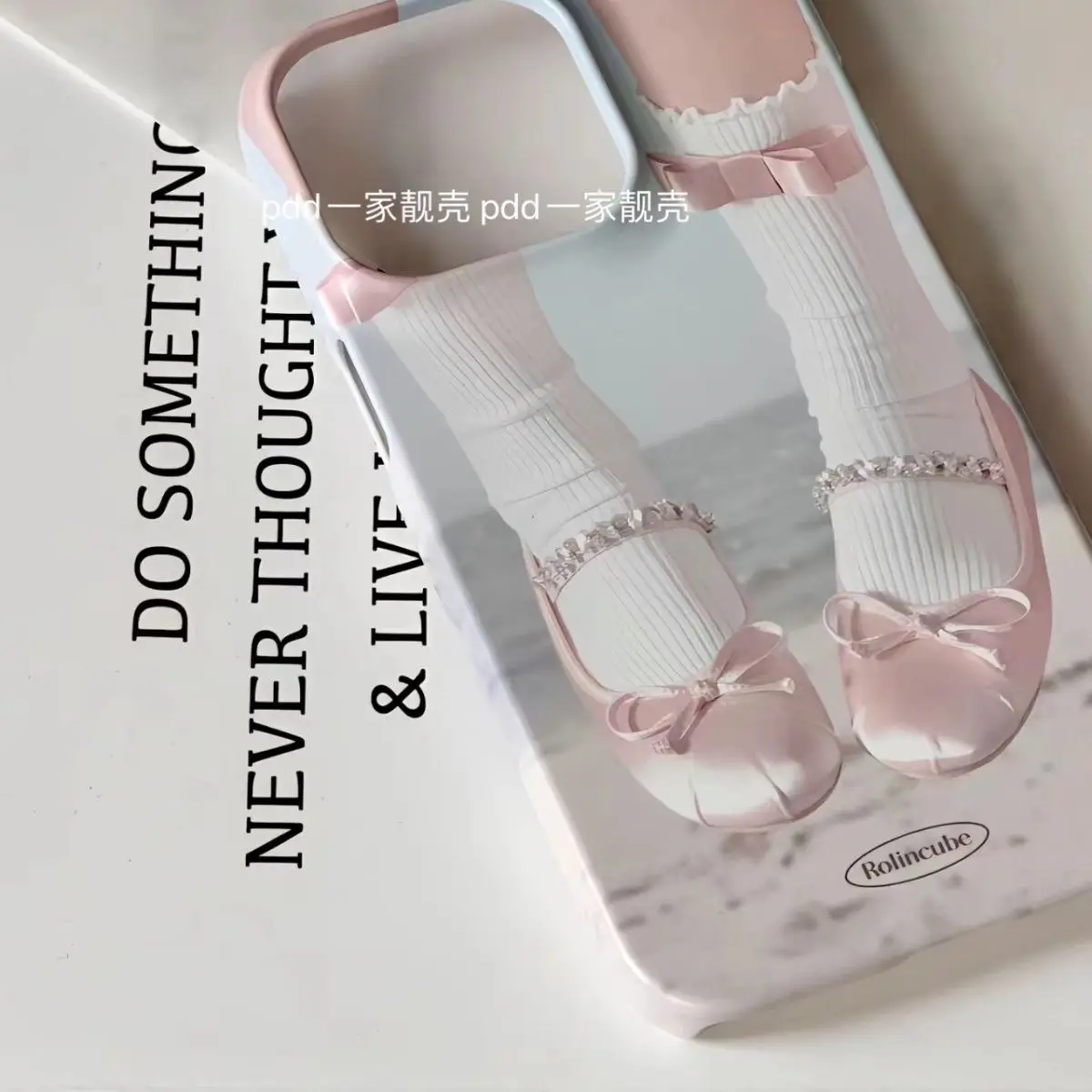 Kawaii Pink Art Ballerina Phone Case for IPhone 14 11 12 13 Pro Max Korea INS Retro Phone Case for IPhone XR XS MAX