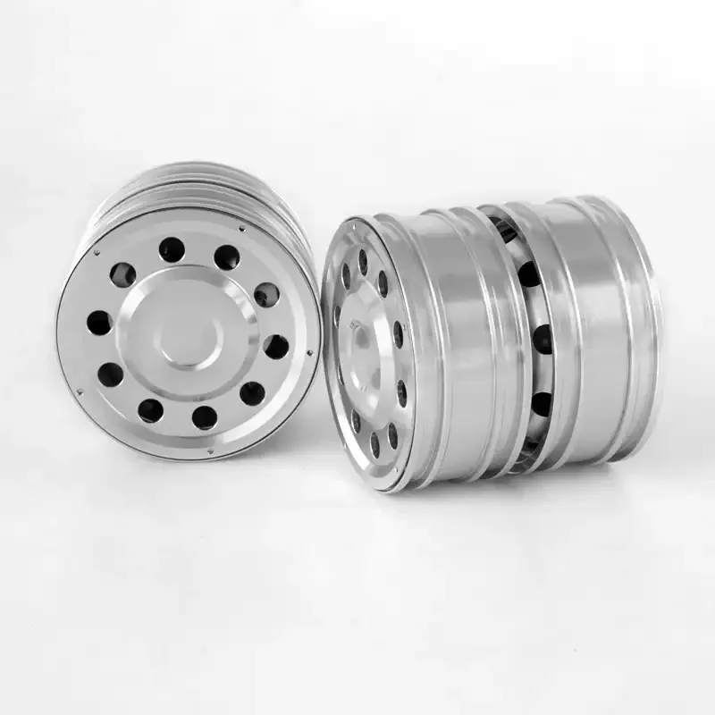 LESU Rear Wheel Hubs W-2054 Metal for 1/14 RC DIY Tamiyaya Tractor Truck Dumper Model Toys Parts