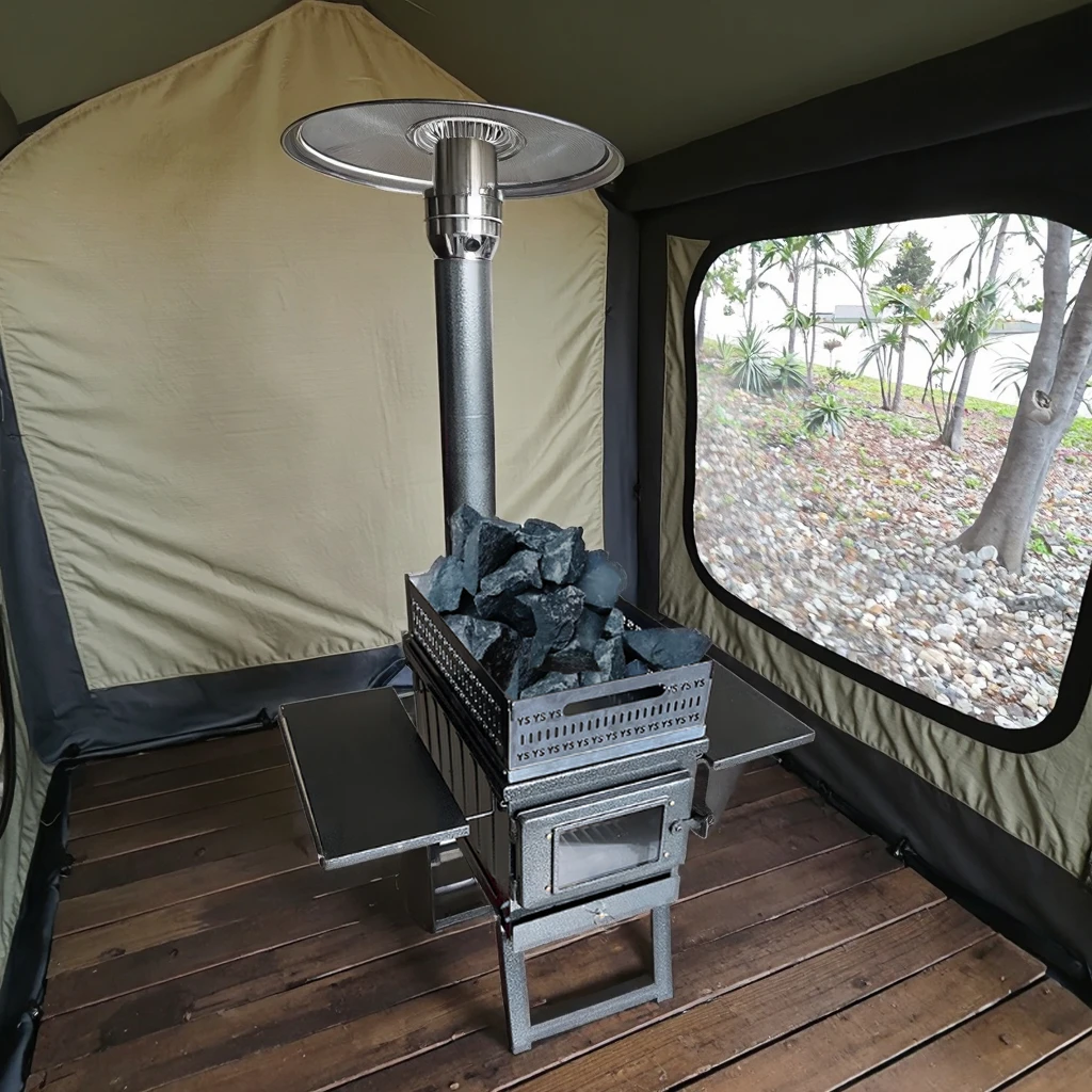 

Портативная дровяная печь для сауны, уличная сауна, горячая палатка, печь для отопления зимой, дровяная печь для сухой сауны