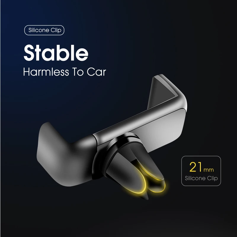 سيارة منفذ الهواء جبل كليب ، حامل الهاتف المحمول العالمي ، دعم الهاتف ، الداخلية ، ABS