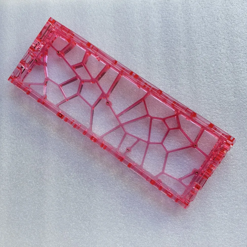 Holy60 キーボード中空ケースカスタムつや消し透明ケース 3D 印刷