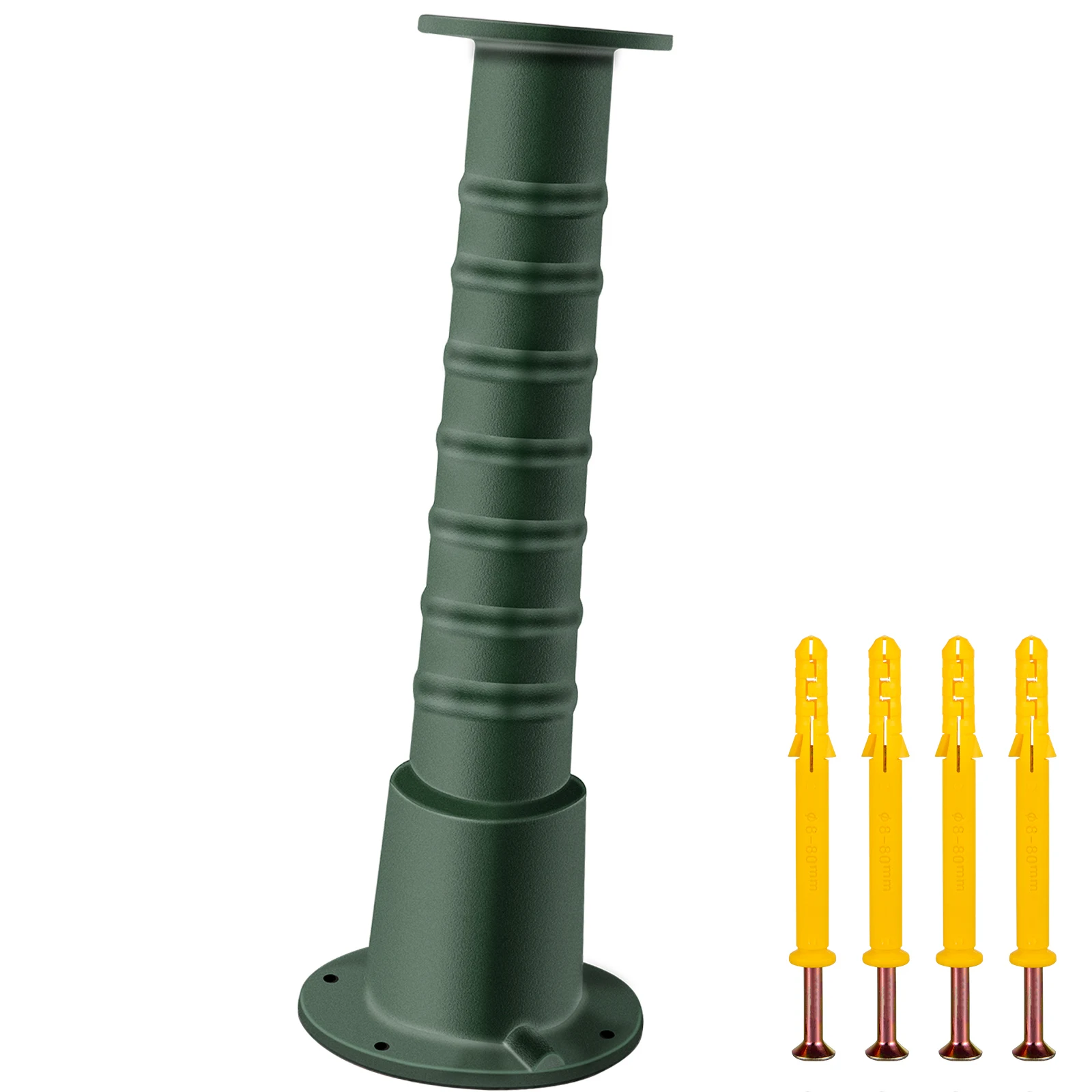 

SucceBuy Antique Cast Iron Hand Water Pump Stand with Pre-set 0.5\" Holes, Easy Installation for Home Yard Pond Garden Outdoors