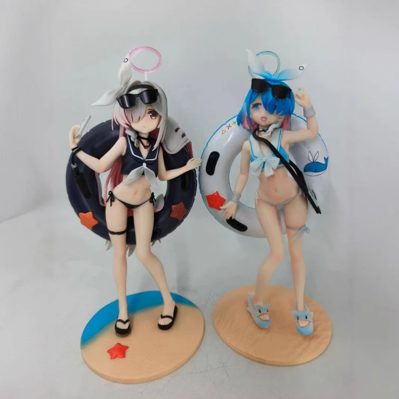 

Anime Blue Archive Figurine Swimsuit Statue Arona Kawaii Prana Figures Action Figures PVC Model Ornament Perimeter Birthday Gift