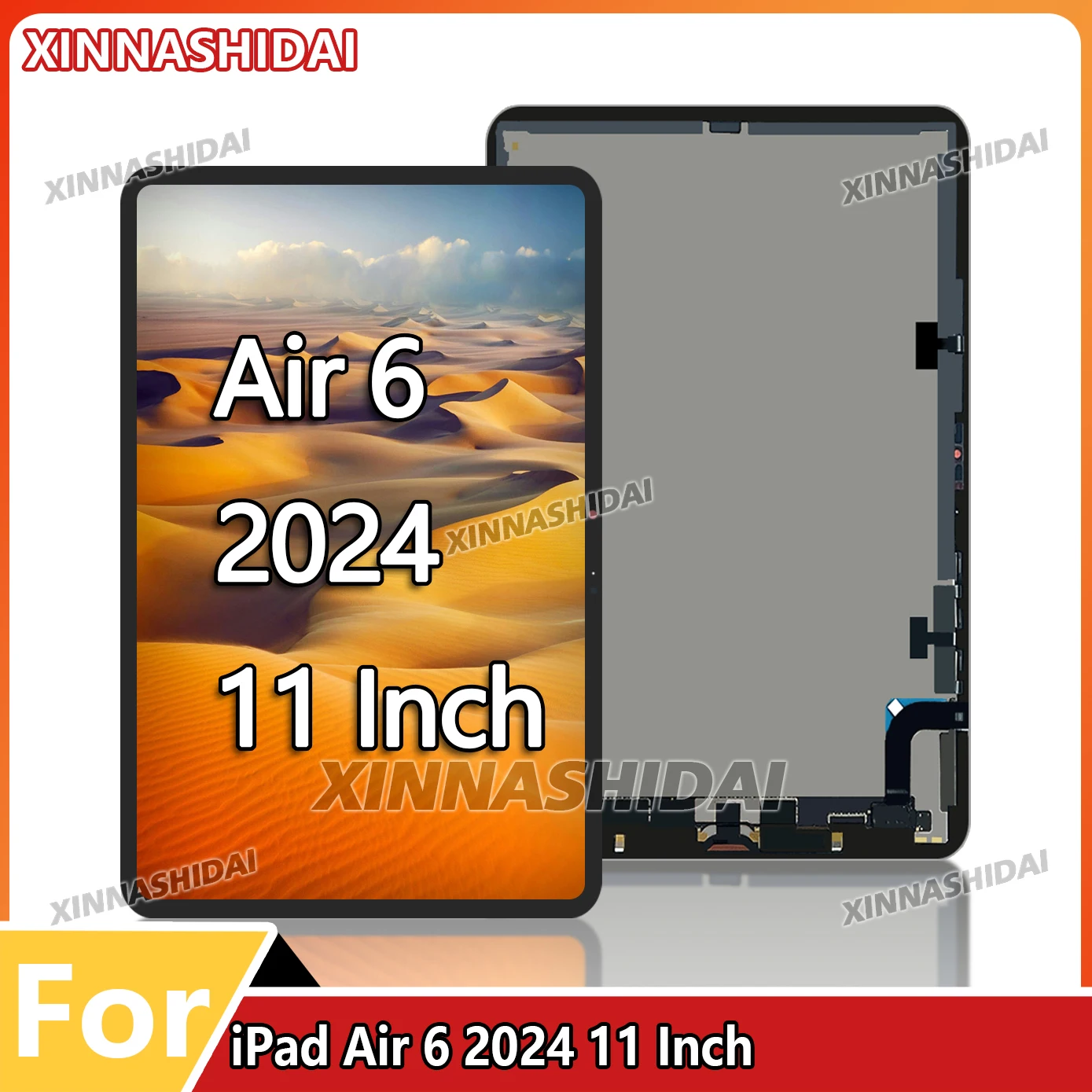 

Tested 100%11" INCH High Quality Tablet LCD Display Replacement For iPad Air 6 2024 11 inch LCD Touch Digitizer Assembly Screen