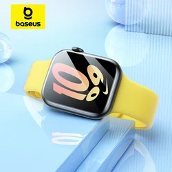 Baseus 2PCS Nano Screen Protector HD Hydrogel Film for Apple Watch 8 7 6 5 4 SE SE2 for IWatch 40/41/44/45mm Protective Films