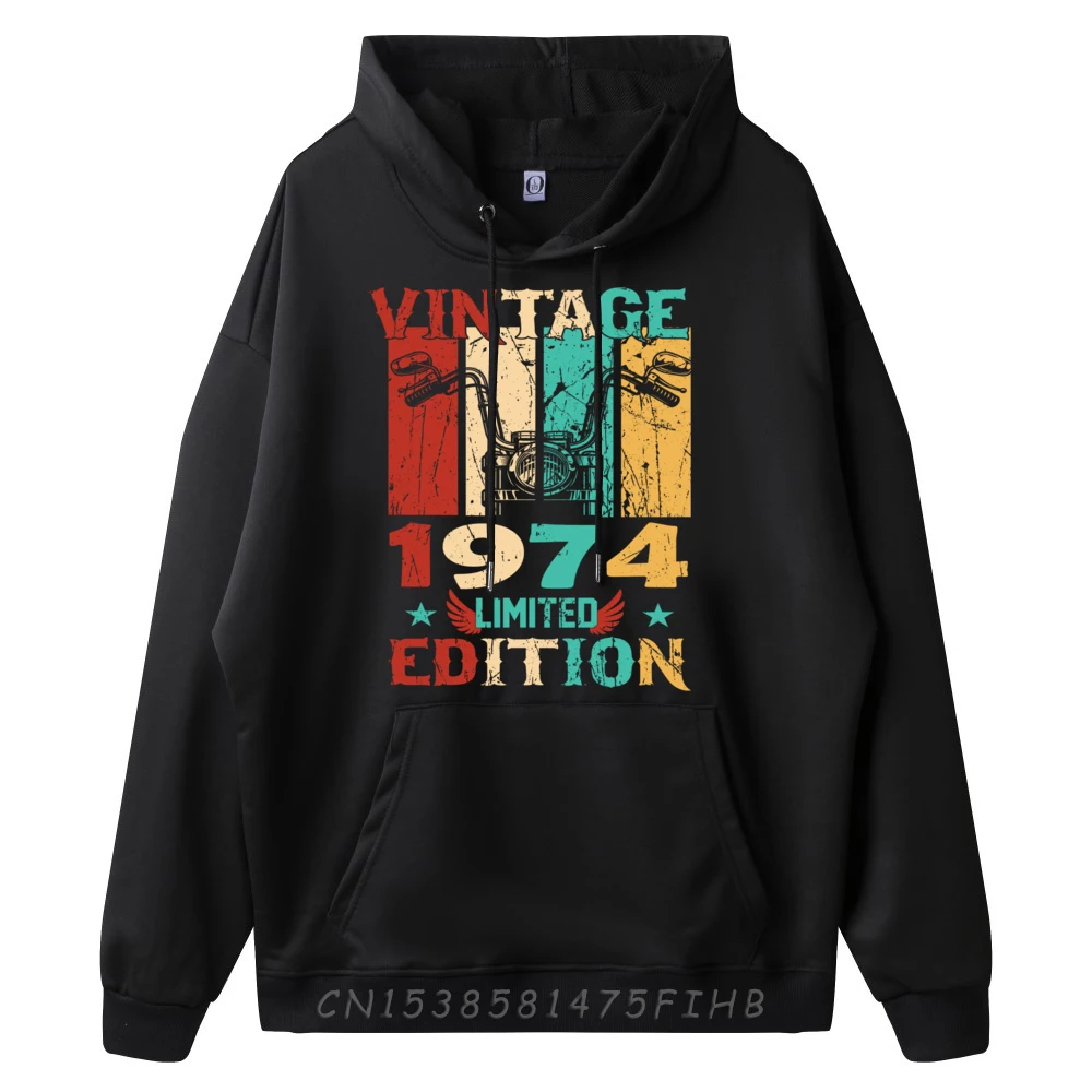 49th Birthday Vintage 1974 Limited Edition 49 Yrs Old Gifts Vintage Sweatshirts Streetwear Japan Style