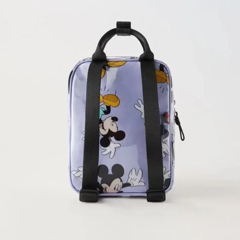 Disney\'s New Cartoon Mickey Mouse Print Kindergarten Children\'s School Bag Multi-functional Backpack for Boys and Girls