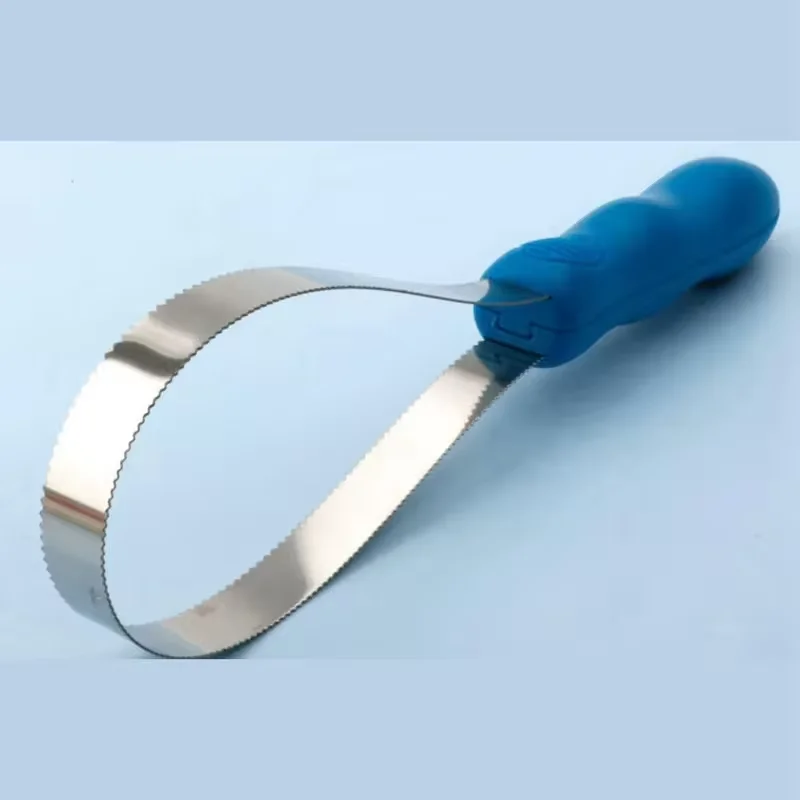 Stainless Steel Serrated Horse Shedding Scraper, Efficient Pet Hair Remover Grooming Brush for Horses, Dogs and Livestock