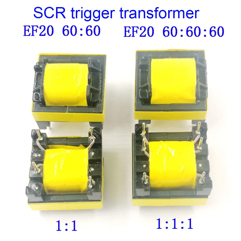 5 PiecesThyristor Pulse Drive Transformer 1:1:1/2:1:1/3:1:1 for Pulse Train Trigger Below 2000A