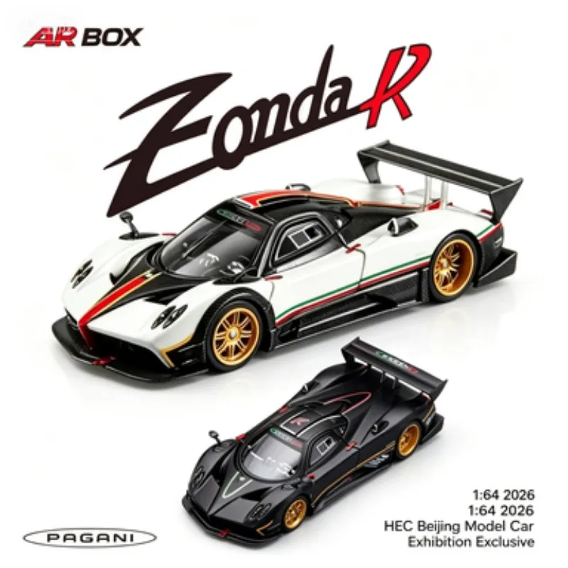 

AR BOX 1:64 Pagani,2026HEC North Exhibition Limited Edition, Cast Alloy Model, Adult Collection Decorative Item.
