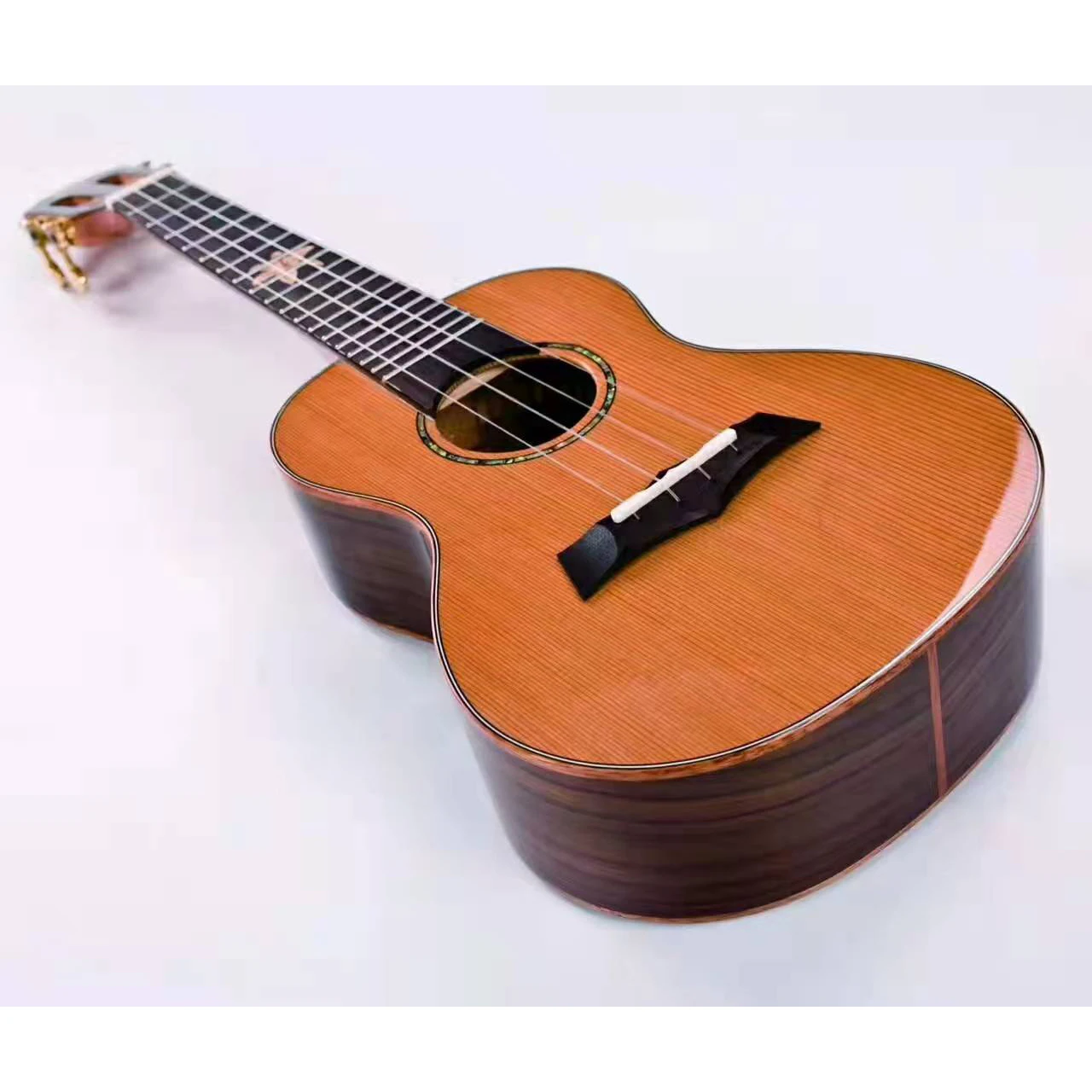 Solid Cedar Wood Concert and Tenor, ukulele