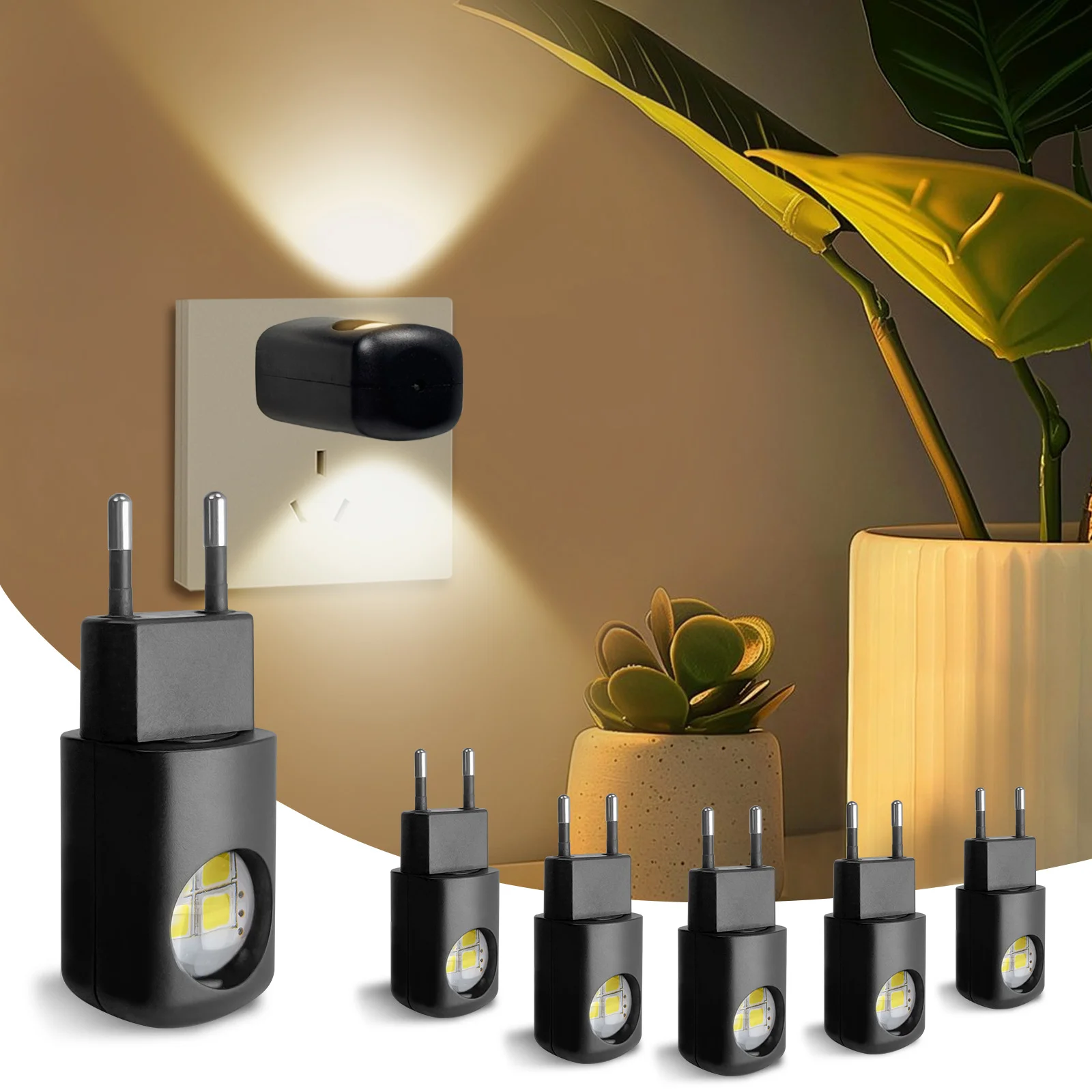 Smart motion sensor human  LED wall lamp tube  bedroom Finger light