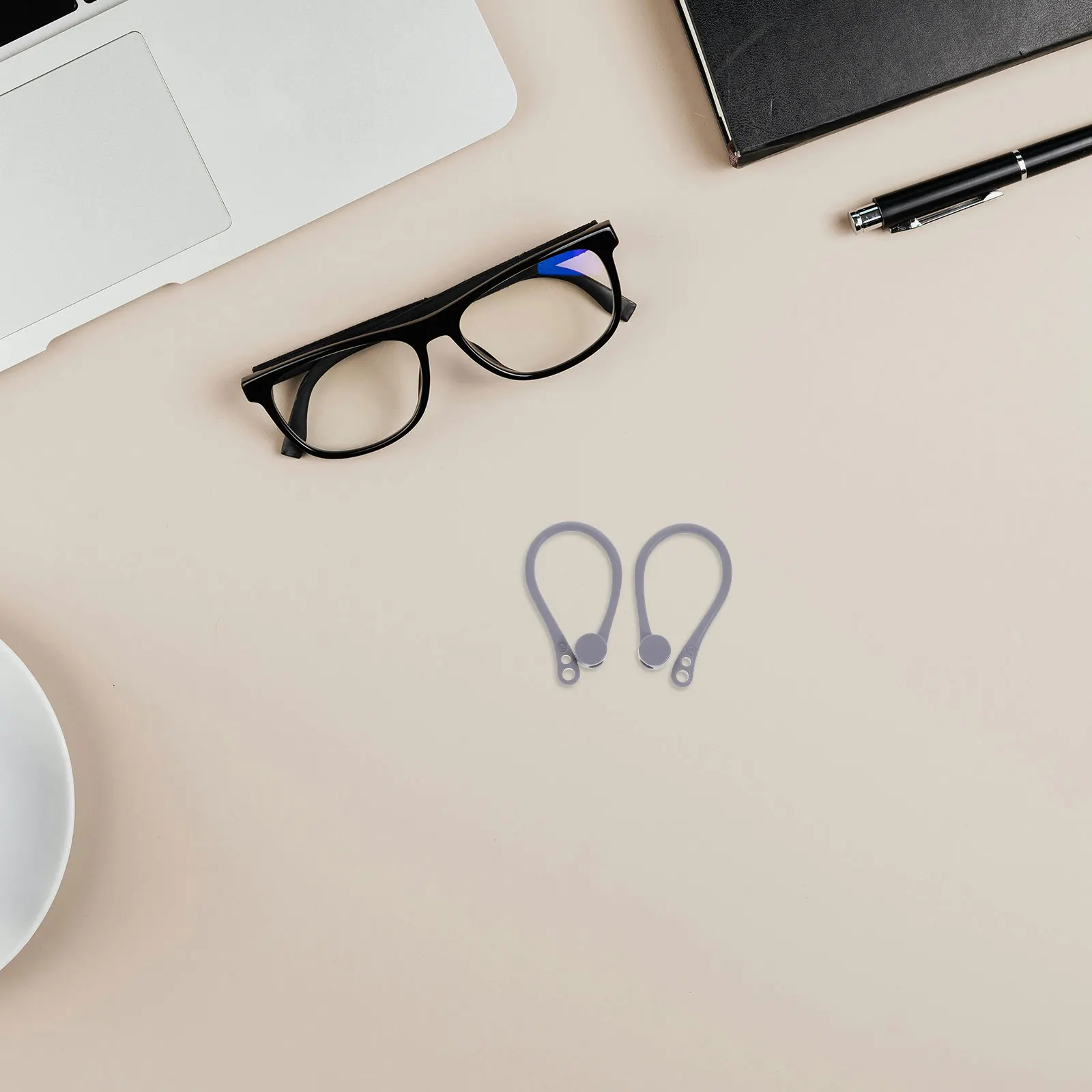 

Earphone Protective Hooks Ultra-Light Tpu Silicone Anti-Lost Earpiece Holder For Sports Cycling Work Grey