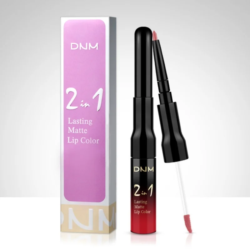3-delige Zwarte En Rode Matte Lipliner En Vloeibare Lippenstift Set Voor Dames Langdurige Lippenstift 24 Uur Per Dag Waterdicht