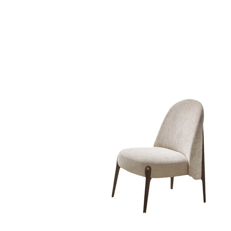 

Retro solid wood dining chair medieval wabi sabi wind leisure chair