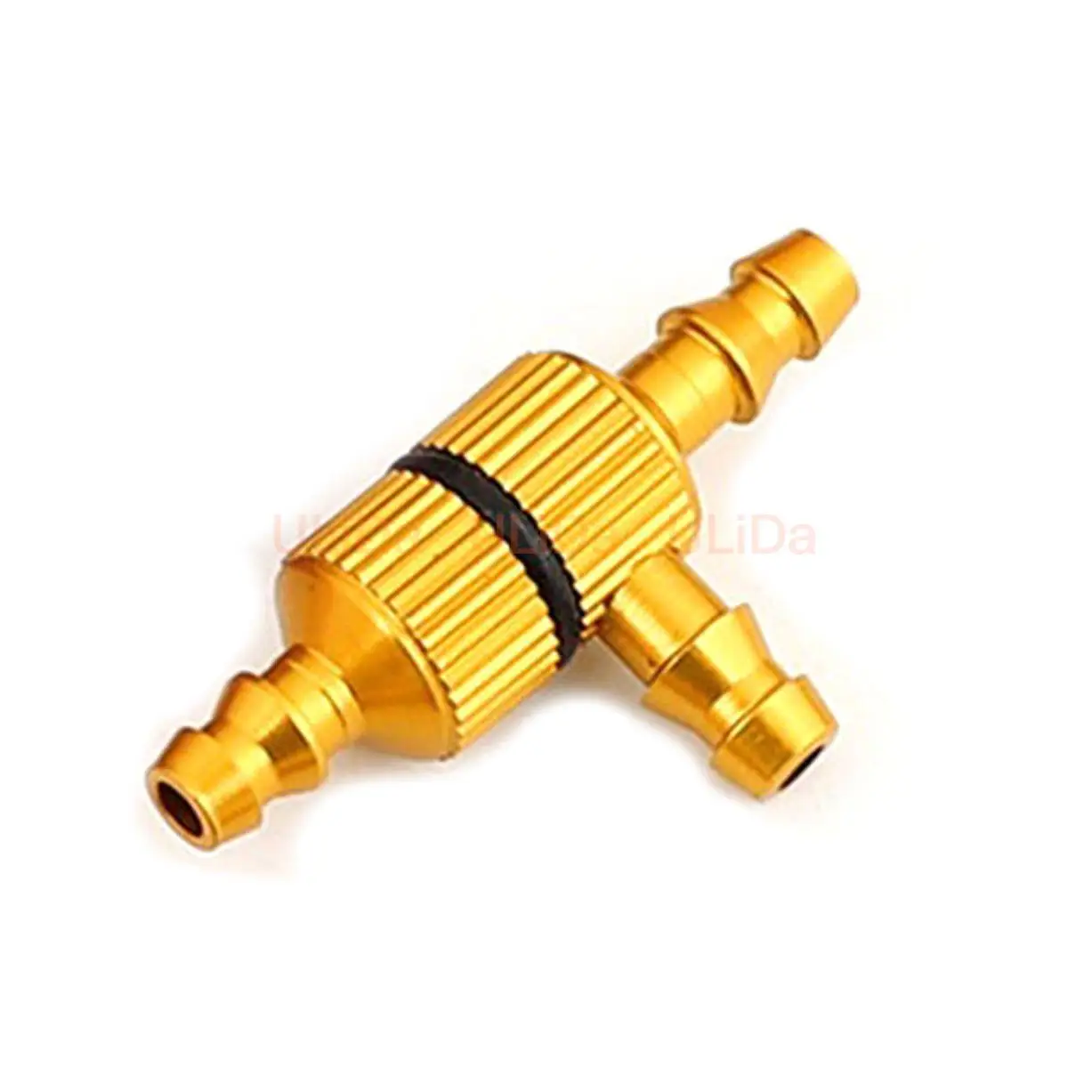 1pc/ 2pcs Aluminum Alloy T Type 3 Way Fuel Pipe Nozzle Fuel Jointer for RC Aircraft Airplane Boat Car Upgraded parts