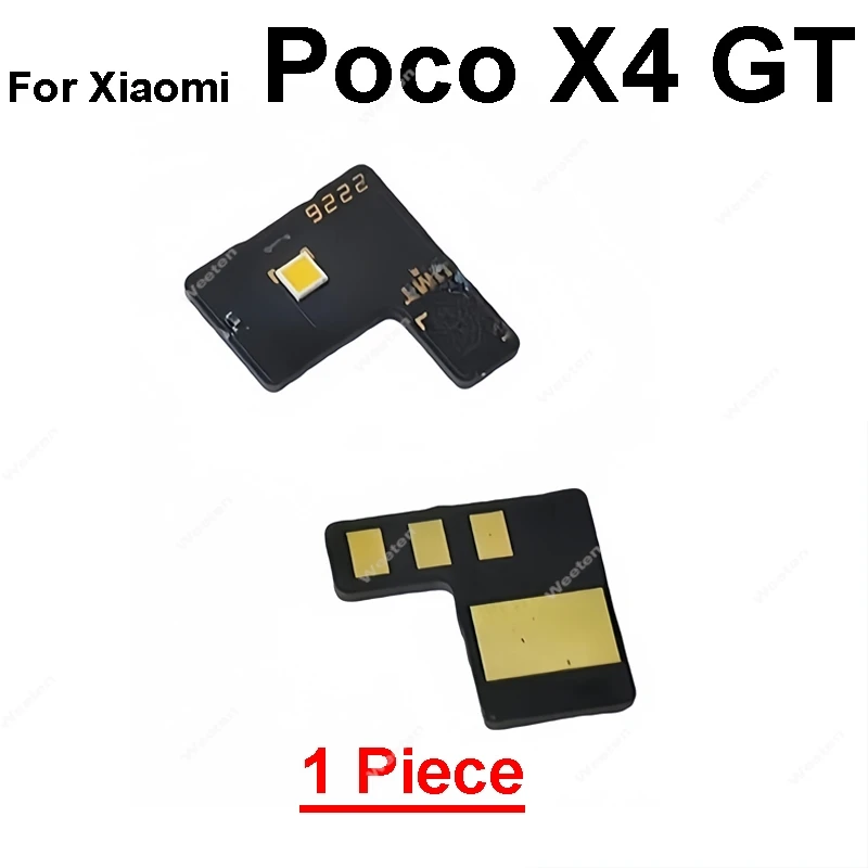 Small Flash Light Board For Xiaomi Poco X4 F4 M4 GT Pro 5G Back Rear Camera Flash Light Board Flashlight Flex Ribbon Parts