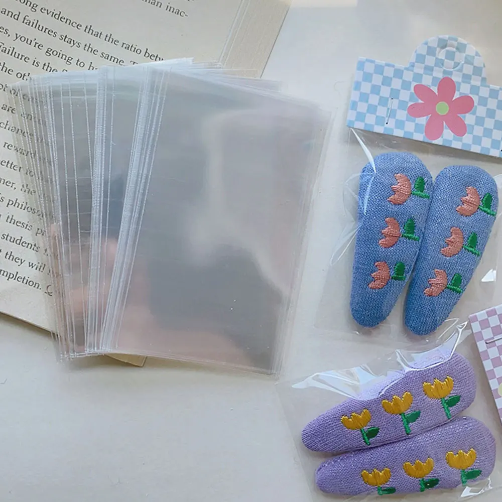 50pcs/lot Foldable Packaging Paper Cards 6.4x4cm Pink Bow Cards for Handmade Jewelry Retail Hang Tag Flowers Display Cardboard