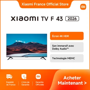 Xiaomi France | Xiaomi TV F 43 2026、4K HDRディスプレイ卓越したコントラストのためのディスプレイ、Dolby Audio™を使用した没入型サウンド、DTS:X、DTS仮想:X、スムーズな視聴体験のためのMEMCテクノロジー 10ベストセールススマートテレビ43インチ-3