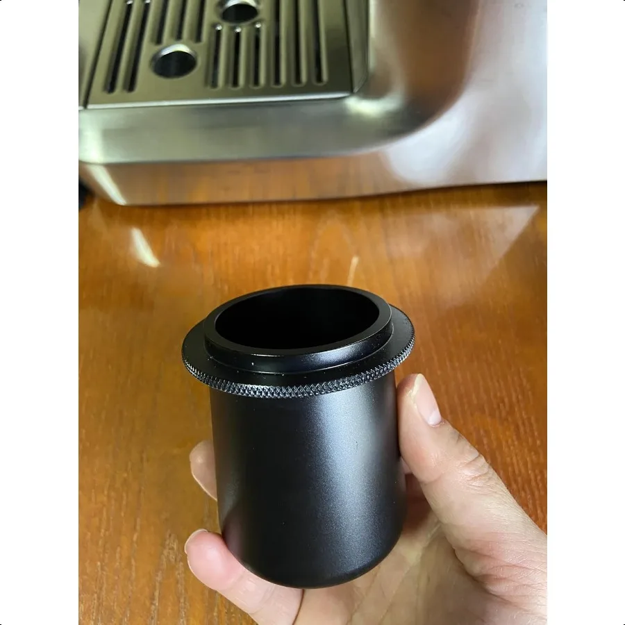 58mm Espro Dosing Cup Compatible with Breville Rancilio Gaggia E61 Group Head Espro hine Coffee Dose CupAluminum Black