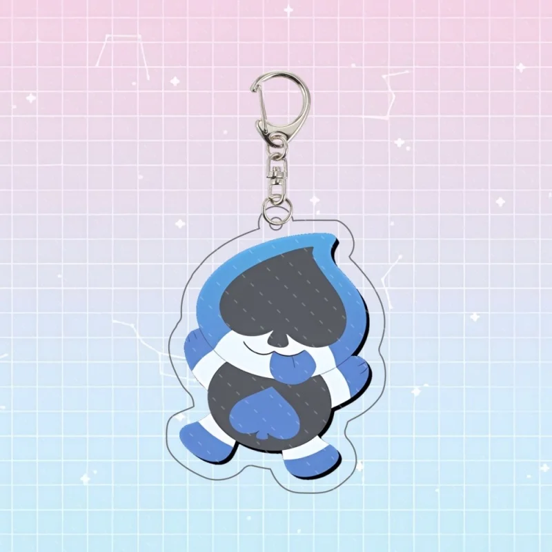 Niedliche Deltarune-Schlüsselanhänger für Accessoires Ralsei Kris Susie Spamton Undertale Angel Schmuck Schlüsselringe Fans Gaming Gamer Geschenke – Detail 11