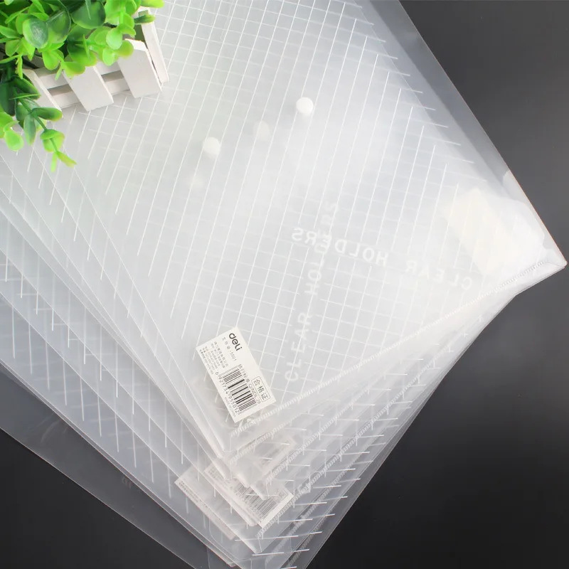 5501 Tas File A4 Tas Tombol Transparan Tas File Set File Tas Informasi