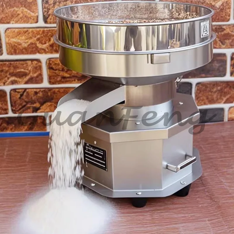 Electric stainless steel screen 220V powder vibrating screen 20/30CM