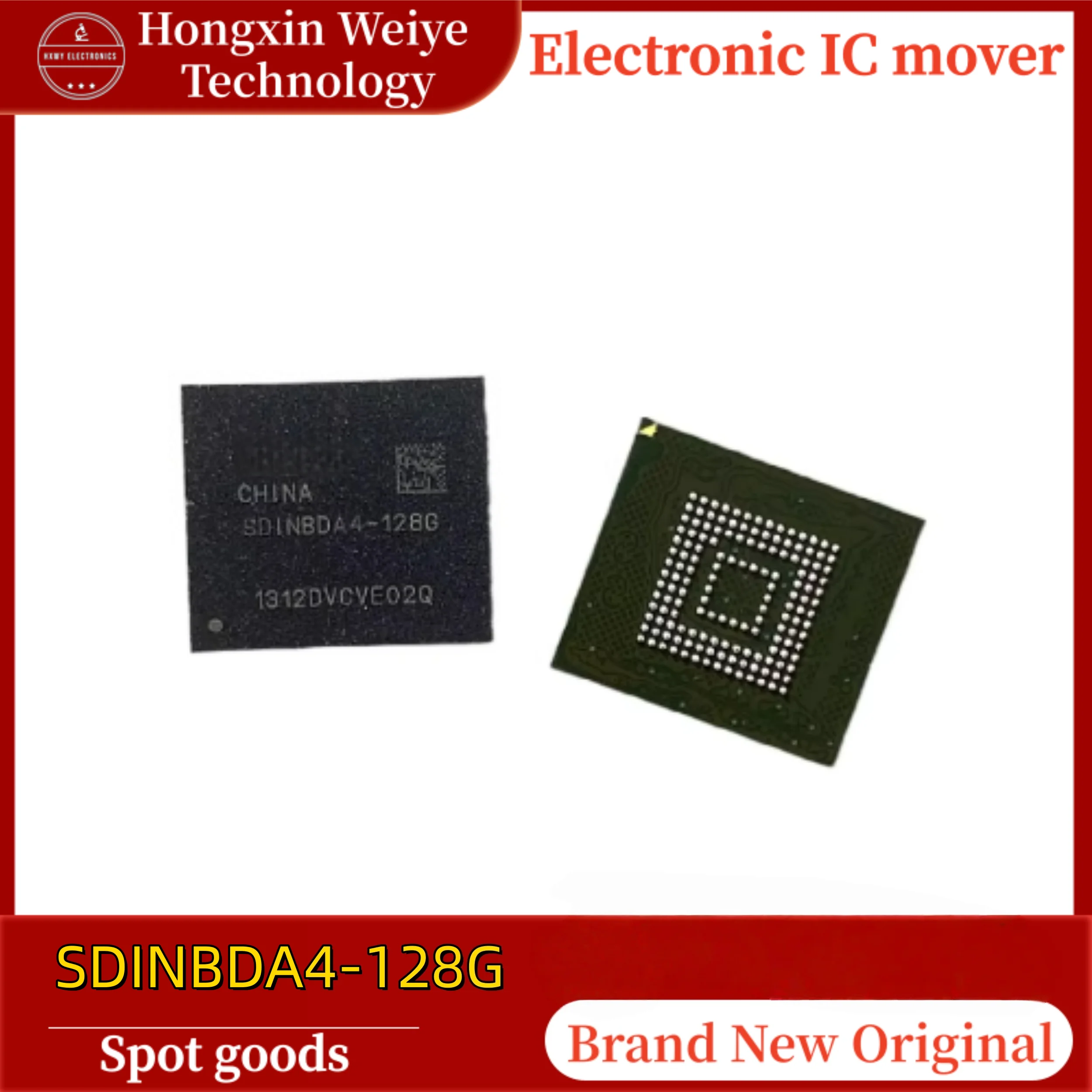 2/10 PCS SDINBDA4-128G SDINBDA4  BGA-153 Memory Storage IC Brand New