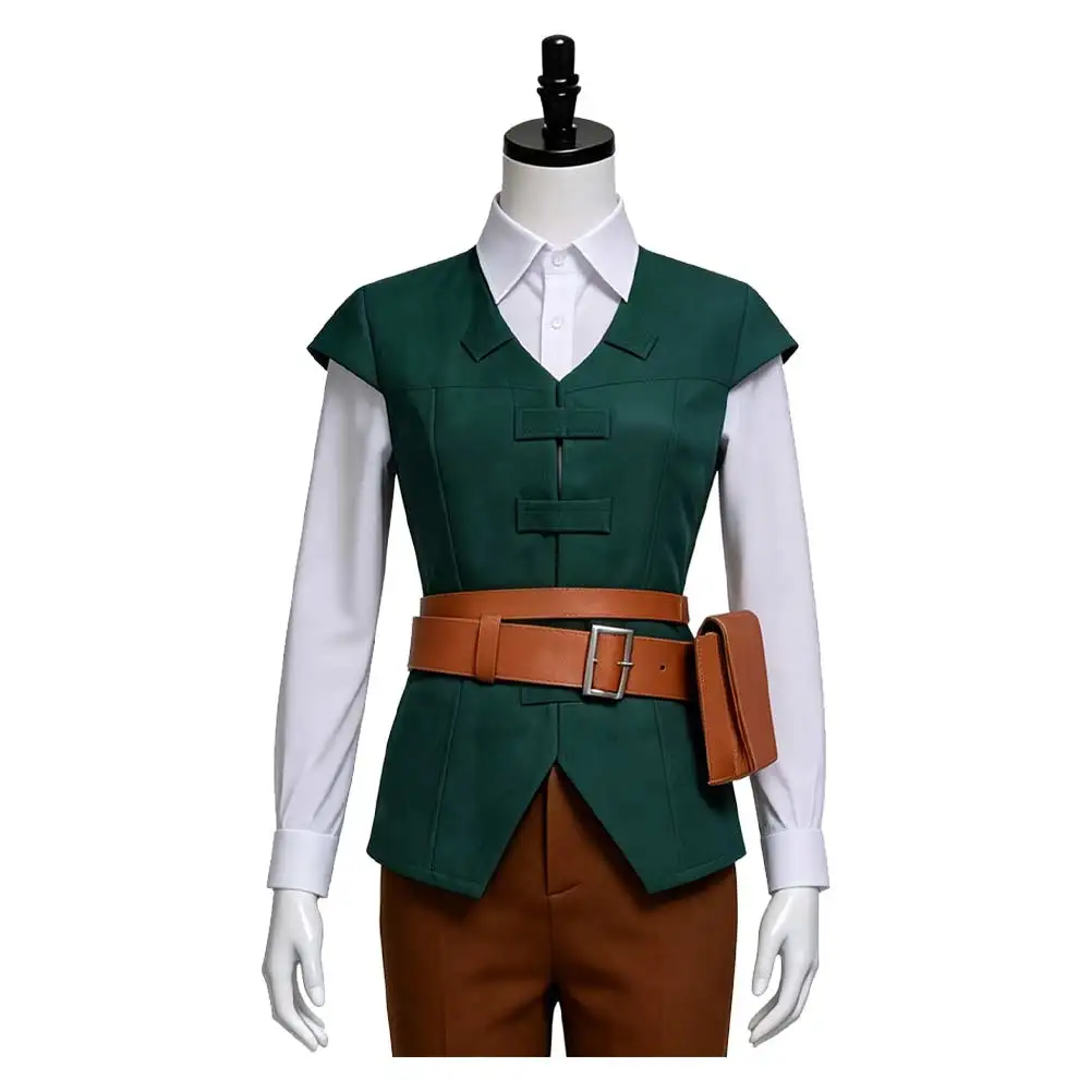 

Cartoon Prince Cosplay Flynn Shirt Pants Clothing Women Party Disguise Roleplay Female Outfits Suit Halloween Costume Carnival