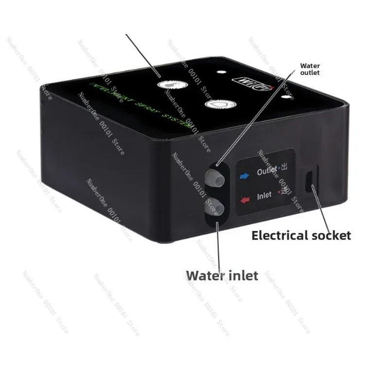 WiFi Rainforest Tank Timed Misting System Reptile Turtle Box Smart Humidification Sprinkler Kit Automatic Sprayer