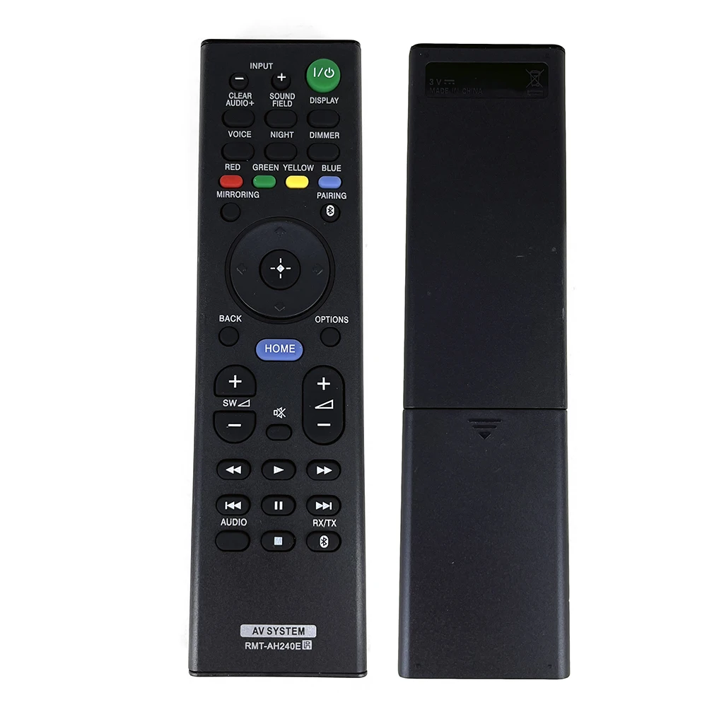 Remote Control use for Sony AV System RMT-AH240E HT-CT790 HT-NT5 HT-XT2 SA-CT790 SANT5