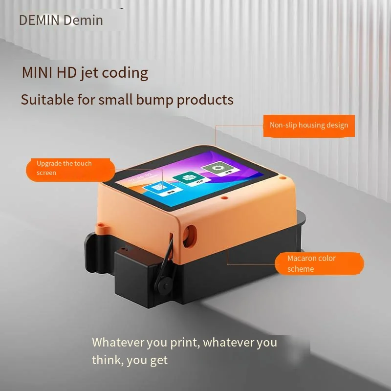 

2.4 Inch Resistive Screen 2-12.7mm Adjustable Micro Mini Manual Labeling Machine Date Coder Packaging Number Name ProductionDate