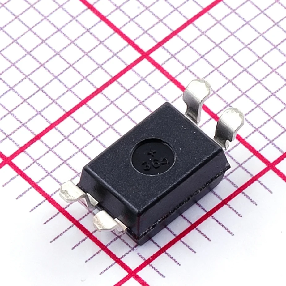 10PCS VO618A-3X017T VO618A-4X017T SMD-4pin 5300 VRMS 50mA 0.05A 1.1V 5.3KV DC NEW Original Optocoupler Phototransistor Output