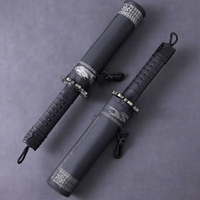 1PC Creative Folding Automatic Samurai Sword Umbrella Windproof Woman Men Rain Umbrellas Travel Anti UV Cosplay Automatic Paraso