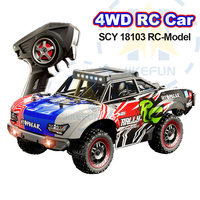 SCY 18103 4WD RC Car 1/18 31km/h Off-road Crawler 2.4G Remote Control High Speed Climbing Vehicle Toys for Children Adults