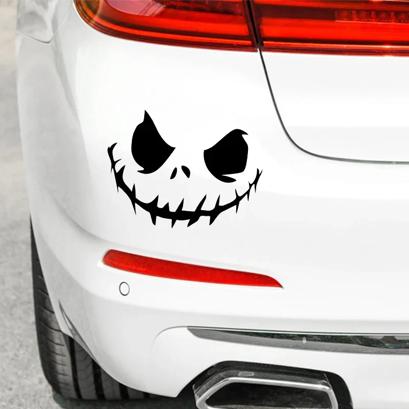 Pumpkin King Car Stickers for Window Glass Bumper Door Decoration Racing Helmet Decals Cool Moto Body Styling Halloween Elements