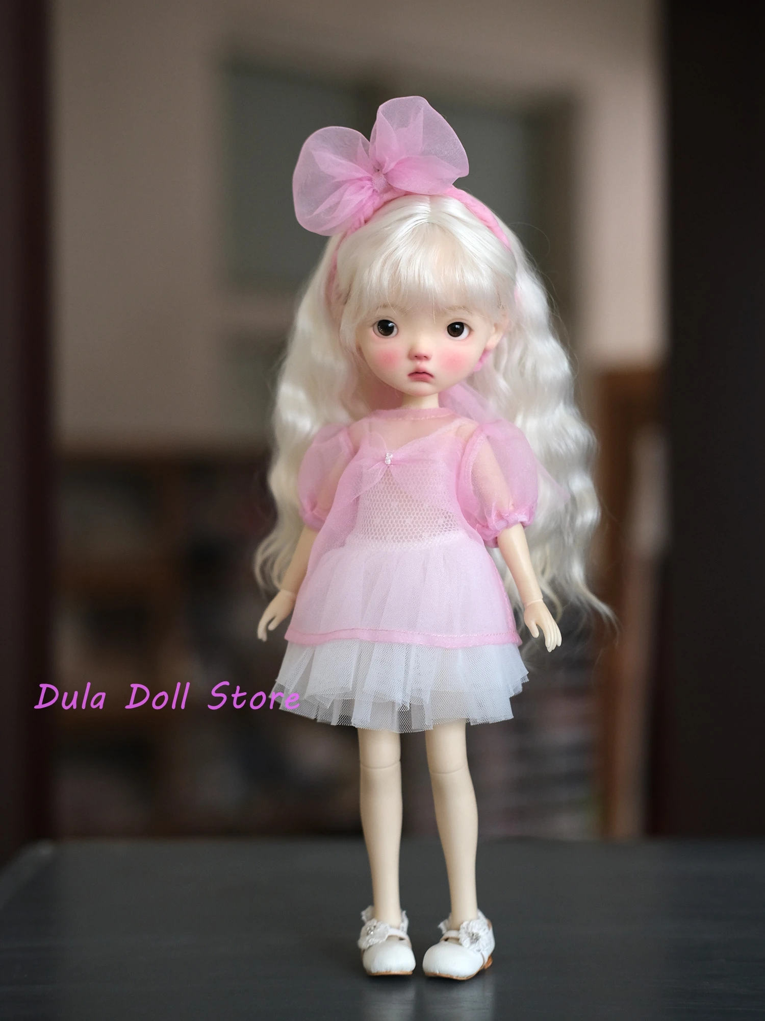 

Dula Doll Clothes Handmade pink bubble skirt for Blythe Landoudou Landazz ob22 Azone Doll