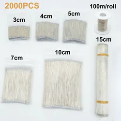 2000PCS LED Neon Light Welding Wire Enameled Wire Silver Color Middle Connector 3/4/5/7/10/15cm For 5V 12V 24V Neon Soldering