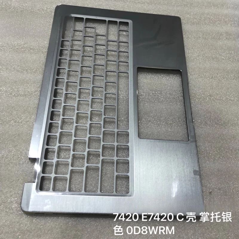 H FOR Dell Latitude 7420 E7420 C Case Palm Rest Silver 0D8WRM