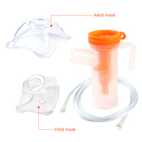 Medical Inhaler Set Household Compressor Nebulizer Cup Mouthpieces Adult Child Mask Accessories