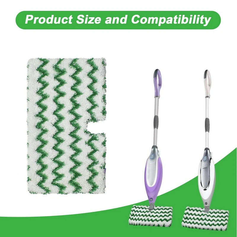 Tampons de rechange pour vadrouille à vapeur Shlavabo, vadrouille de poche en microcarence, S3501, S3601, S3501S, S3601C, 4 pièces