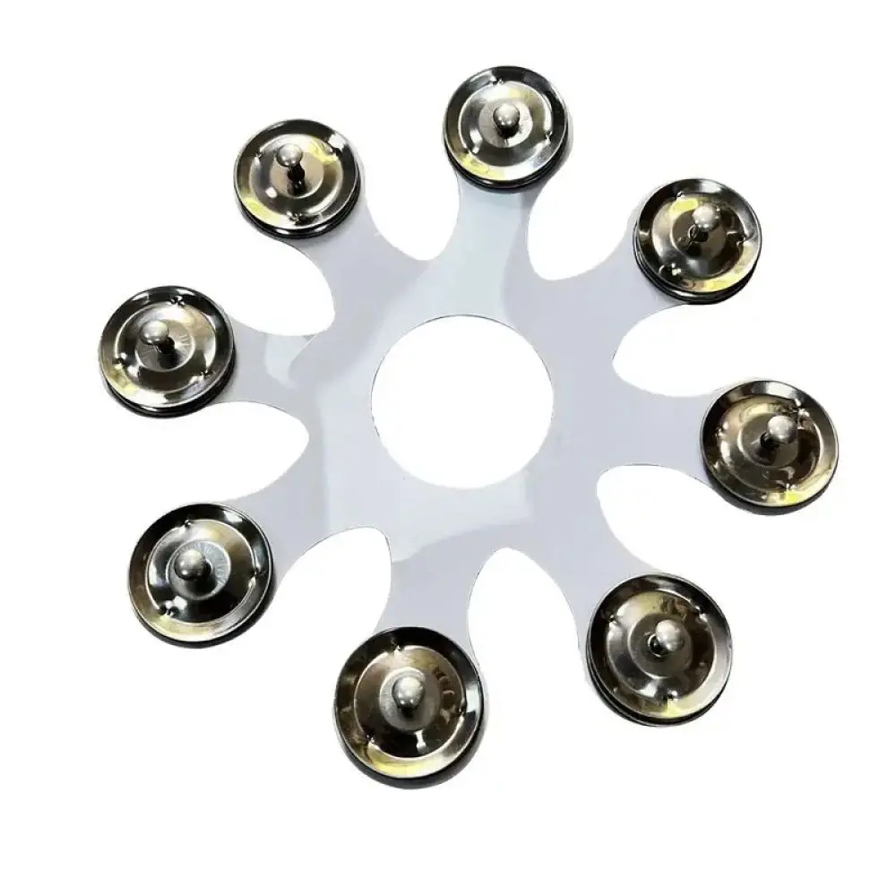 Snowflake Sizzle Bell For Drum Cymbal Percussion Accessory Crisp Sound Modifier Jazz Musical Instrument Parts For Jingjun Kit
